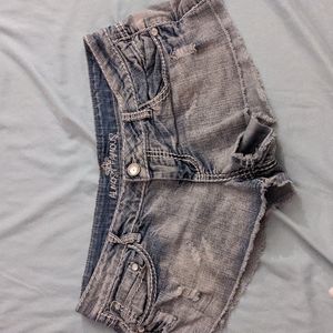 Almost Famous Low Rise Jean Shorts